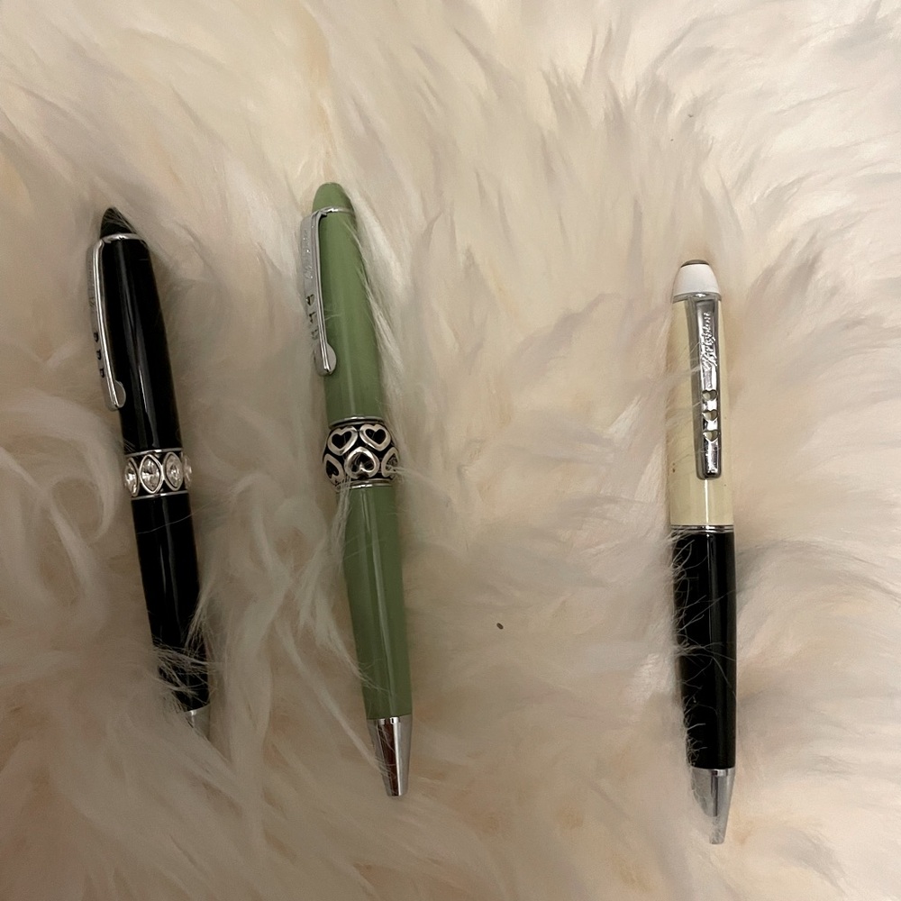 Three Brighton Ink Pens